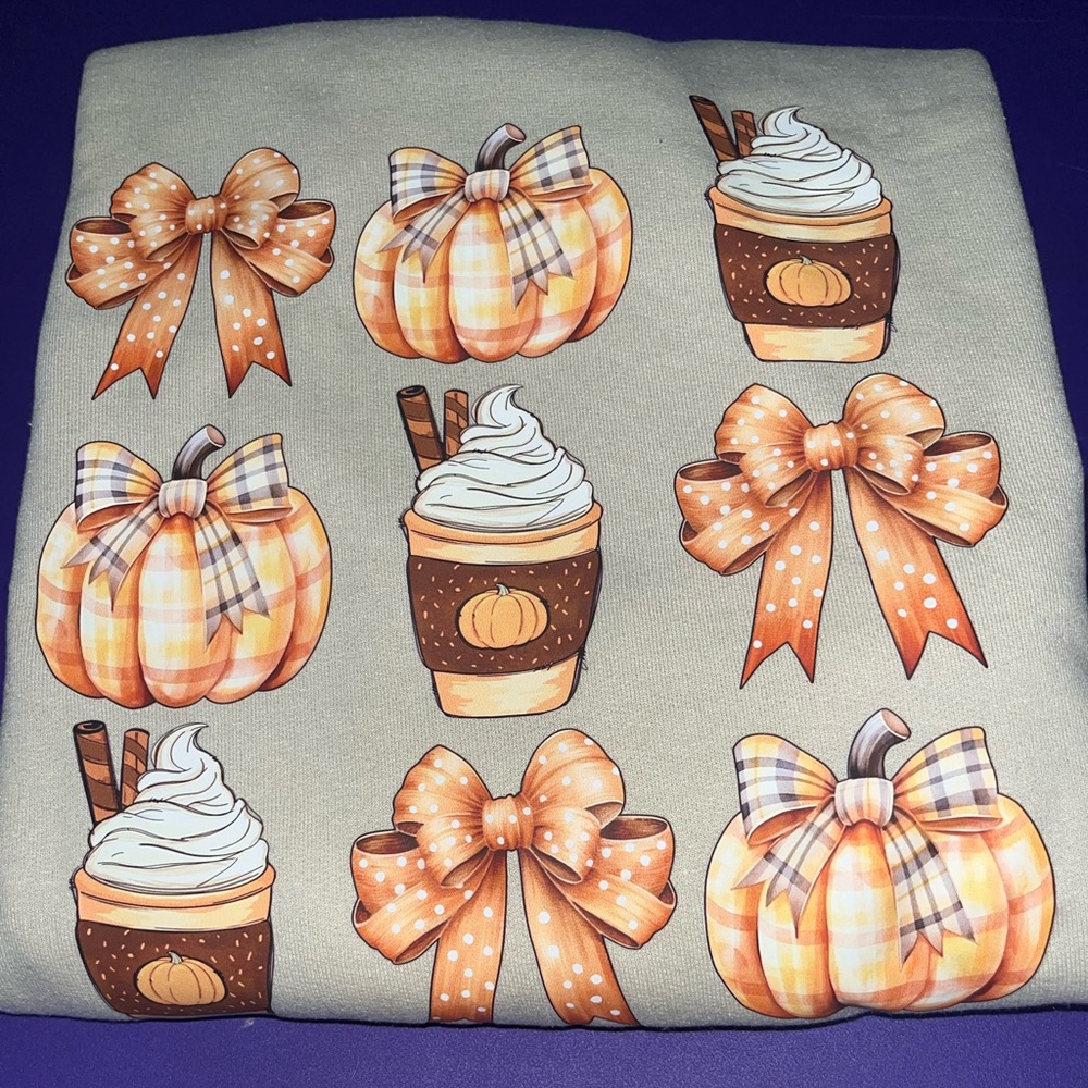 🟠NEW🟠Pumpkin Spice | Coquette | Fall | Pumpkin Season Crewneck Sweatshirt